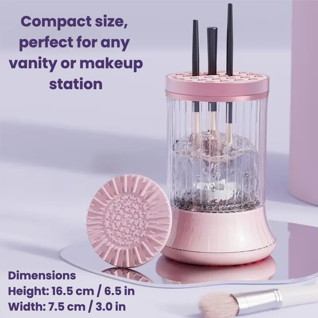 Nettoyeur de Pinceaux de Maquillage Gleamakeup™