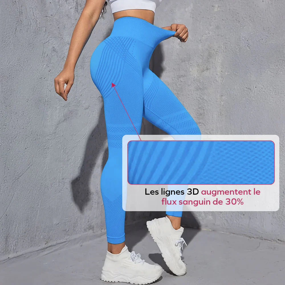 Legging 3D | Blue