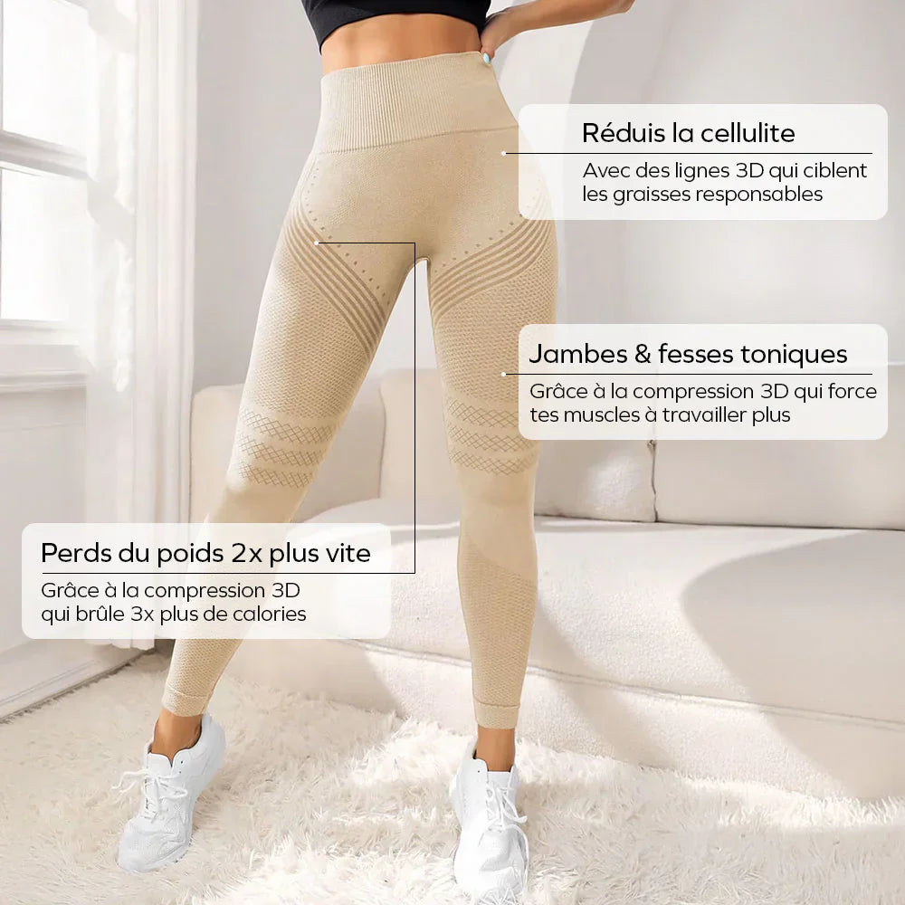 Legging 3D | Beige