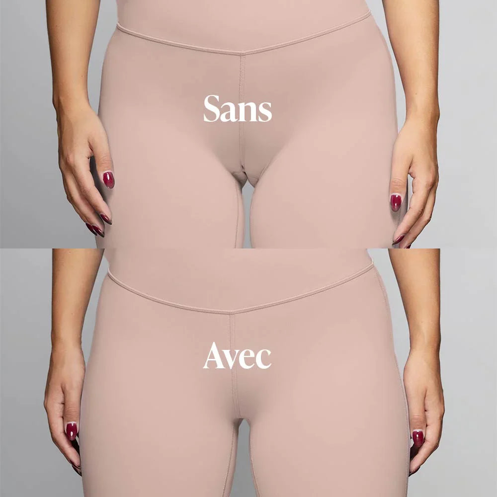 Tanga taille mi-haute marron (Lot de 3)