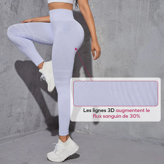Legging 3D | Violet Clair